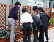 「ビジネスプラン プレゼンテーション大会」の様子